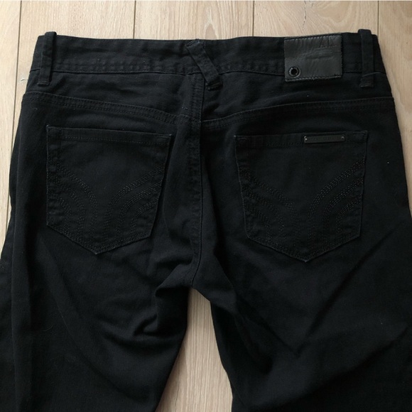 Armani Exchange Black Skinny Jeans Size 0 - Picture 8 of 12